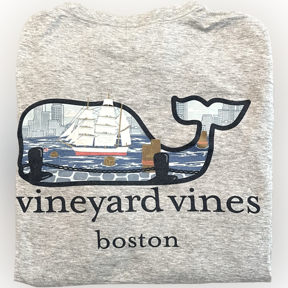 Vineyard Vines Boston Long Sleeve T-Shirt